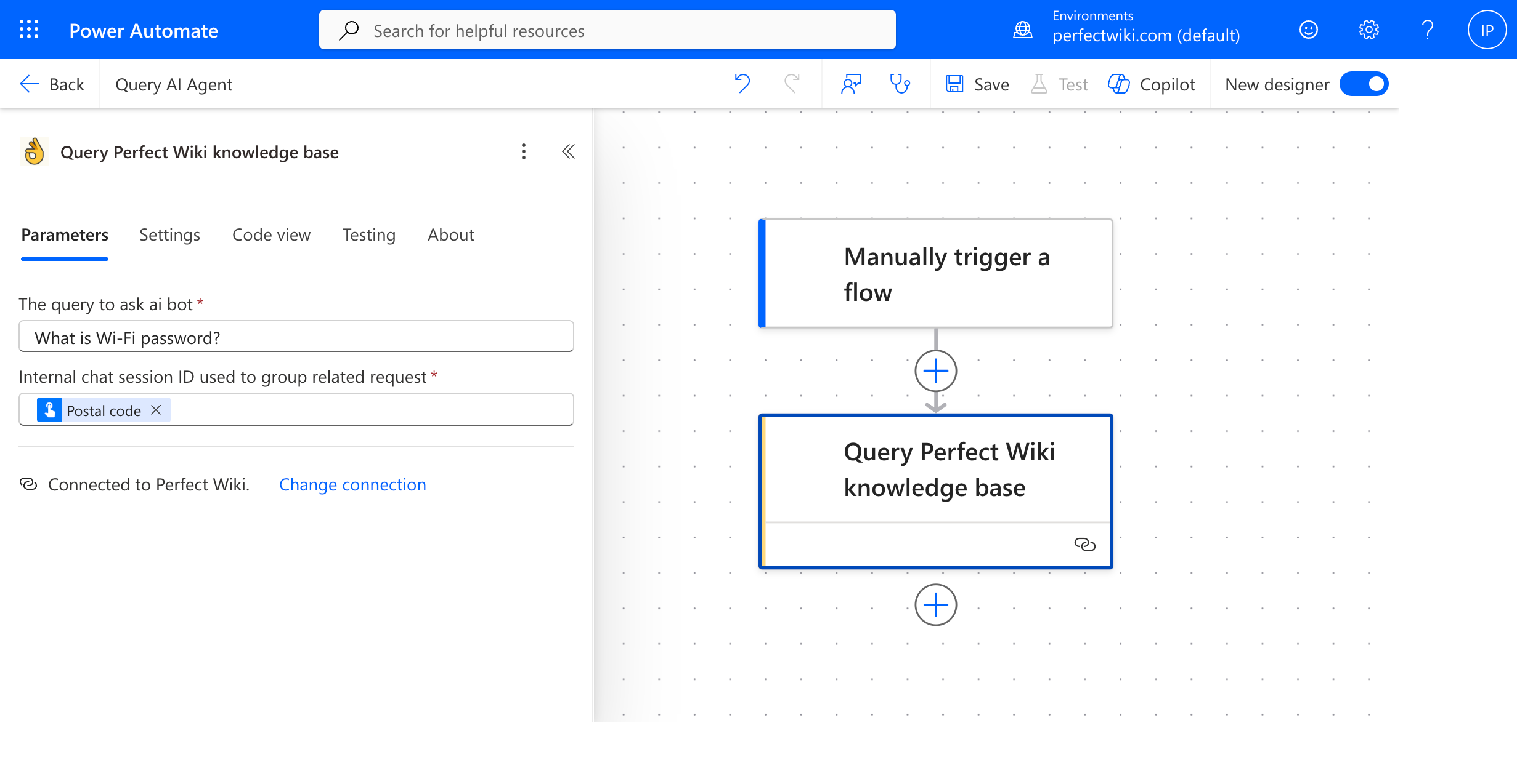 Perfect Wiki in Power Automate
